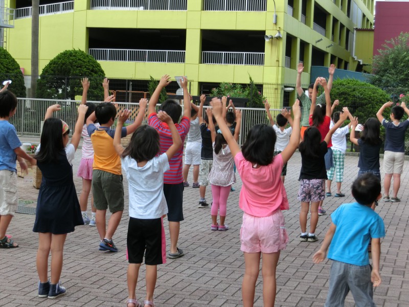 No 148 夏休みラジオ体操 東京ベイスクエアプリズム公式ホームページ